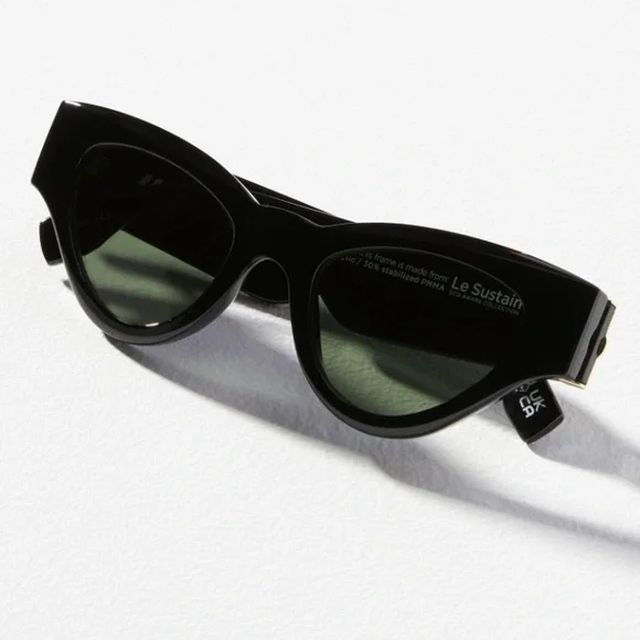 Le Specs - Fanplastico cateye sunglasses in black from Anthropologie NWT - Picture 4 of 7
